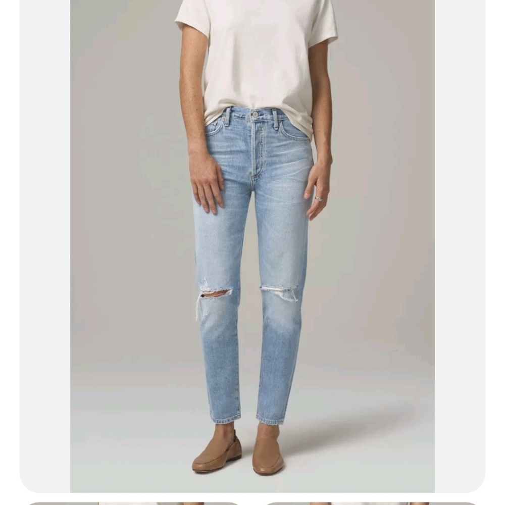 Citizens Of Humanity Liya High-rise Classic Fit Crop Size 24